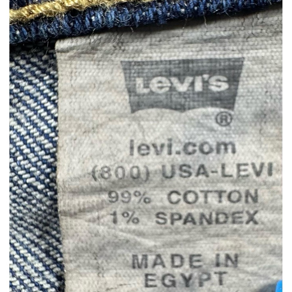 Levis 515 Bootcut Jeans Womens 16L Blue Medium Wash High Rise Stretch Denim - Picture 7 of 13